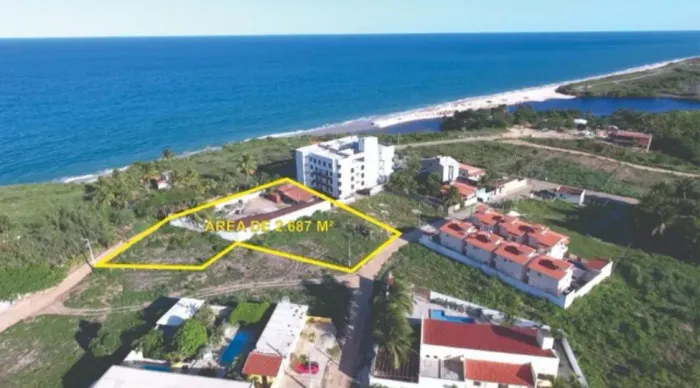 Terreno à venda, 2687 m² por R$ 1.350.000,00 - Tambaba - Pitimbú/PB