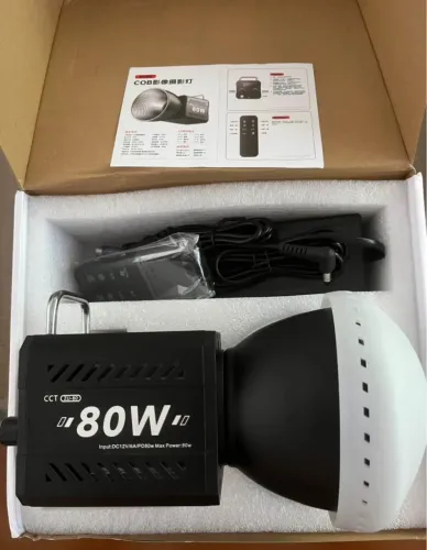 Led Zu80  80w Nova Sem Negociação luz de fotografia e filmagem