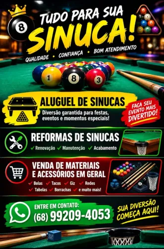 Sinucas novas 