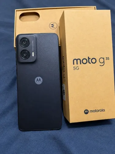 Moto g35 novo com caixa 128gb garantia