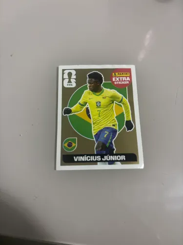 Figurinha Legend Gold Vinicius Júnior