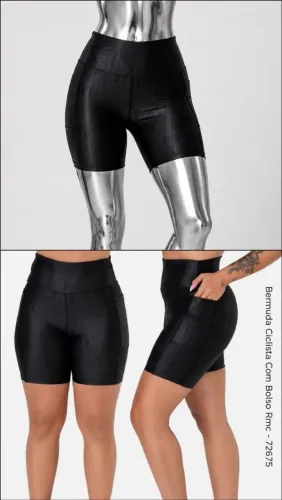 Bermuda Ciclista com Bolso