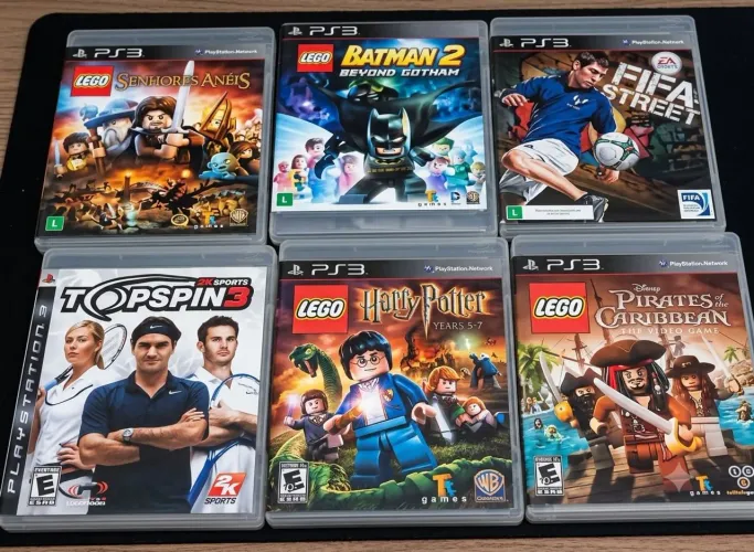 Jogos play 3 tudo por 120