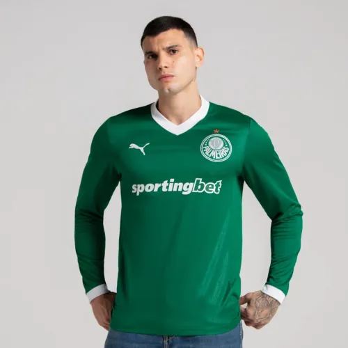 Camisa Palmeiras Home Manga Longa 2025