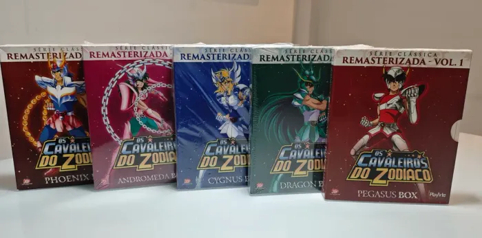 Blu Ray Os Cavaleiros do Zodíaco Clássica PlayArte