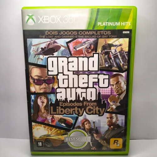 GTA Episodes from Liberty City - Xbox 360 Midia Fisica Original