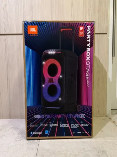 JBL PARTYBOX CLUB 320 - LACRADO / NACIONAL / COM NF