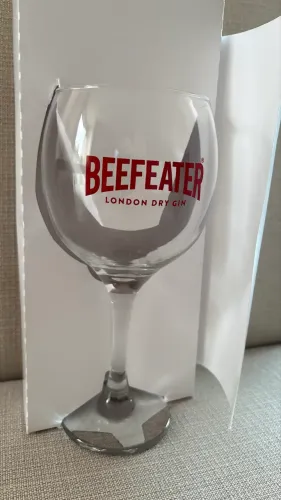 Taça vidro Beefeater original