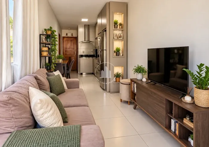 Casa Geminada 50m², 2 dormitórios | Bela Vista Palhoça/SC