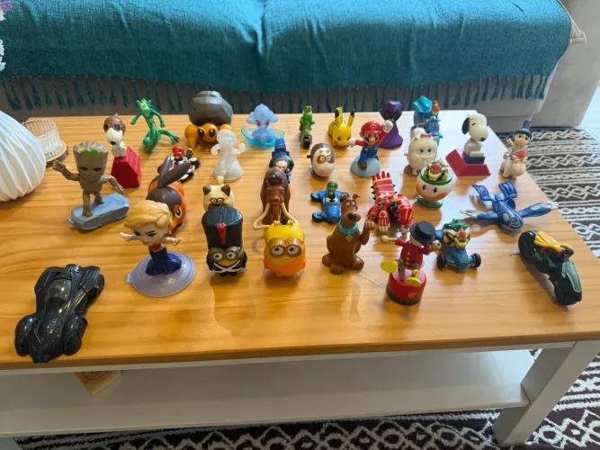 Bonecos MC Donalds lote completo