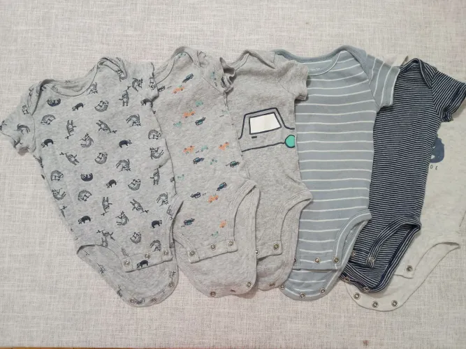 Kit 6 bodys Carter's 3 meses