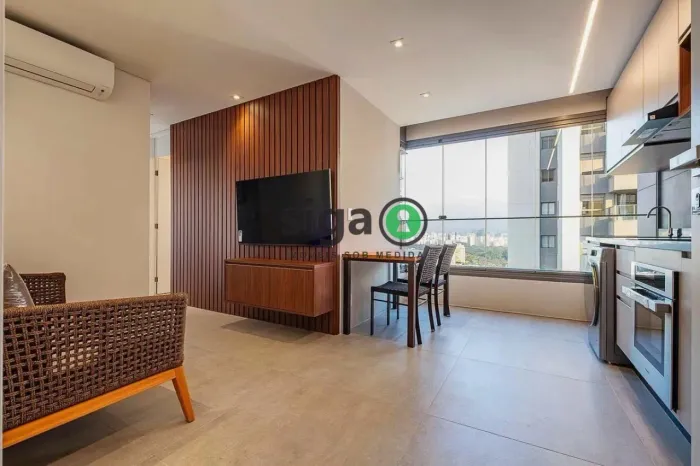 Apartamento mobiliado para locação em Pinheiros 01 dormitório, São Paulo - SP