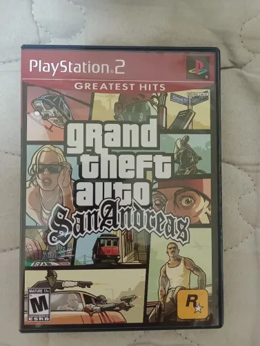 Jogo PS2 GTA San Andreas Original 