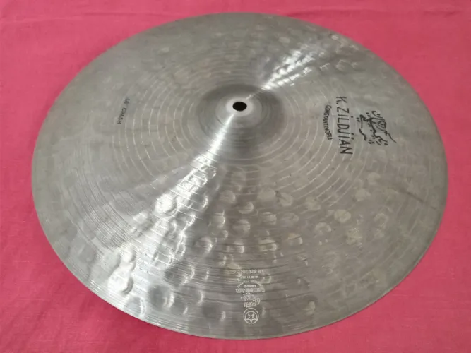 Prato bateria Zildjian K Constantinople crash 16 sabian artisan paiste bosphorus istanbul