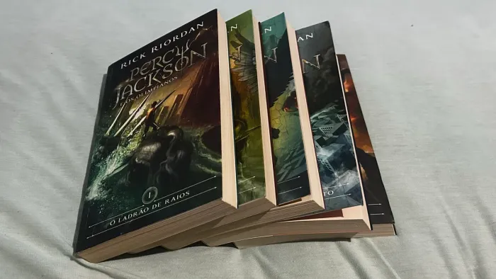 Box de Livro Percy Jackson e os Olimpianos