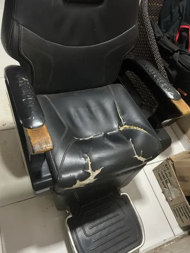 Poltrona pra barbearia ou salão