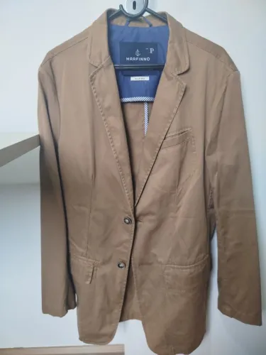 Blazer Masculino Marfinno Slim Fit Caqui - Tam P