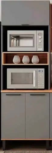 Torre quente para microondas e forno elétrico novo