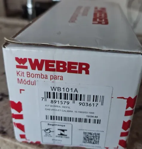Bomba de Combustivel WEBER WB101A NOVA MONZA, KADETT, IPANEMA