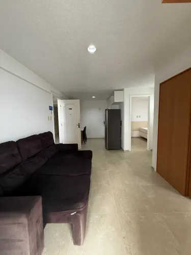 Alugo Apto. Ponta da Areia mobiliado de 2 quartos com vista mar | American Flat