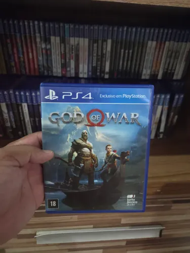 Vendo God Of War 2018 de PS4 em perfeito estado de conservação.
