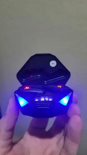 Fone sem fio Bluetooth gamer