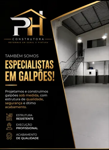 Construção e Reforma de Galpões Faça seu Orçamento sem compromisso!