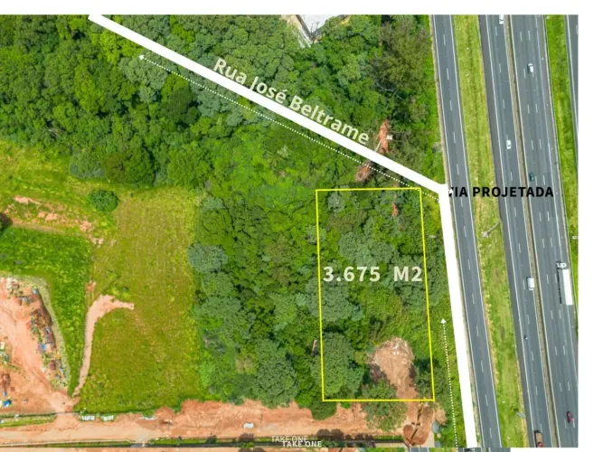 Terreno industrial para venda em Chácaras São Martinho , 3,675m²