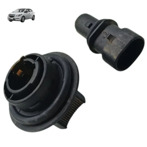 Soquete Lâmpada Pisca Pingo Farol Gm Onix Prisma 2013 A 2019 Preto