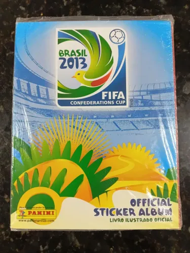 Álbum copa confederações vazio