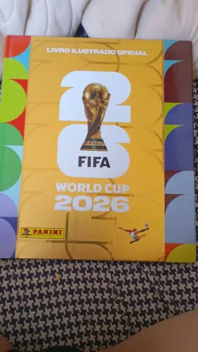 Álbum dourado copa 2026 vazio