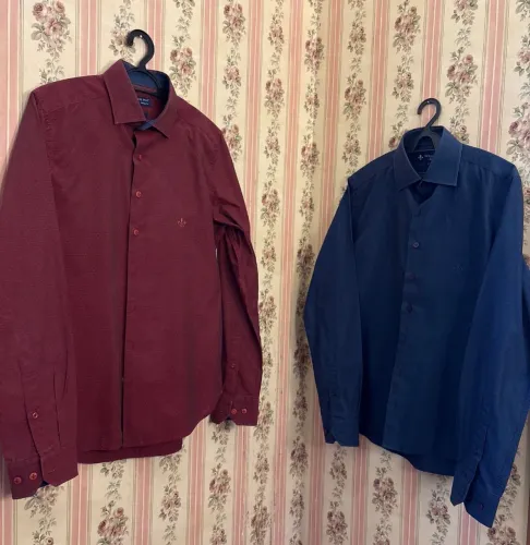 Kit 2 camisas sociais DUDALINA, PP