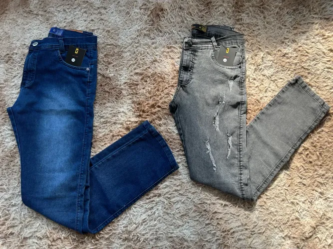 Calça Jeans Masculina Premium Nova com Etiqueta - Tamanhos 40 ao 46