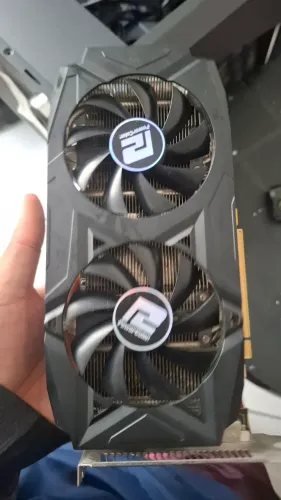 Placa de Vídeo PowerColor RX 580 8GB - Com Defeito
