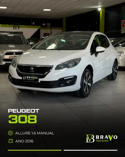 Peugeot 308 Allure 1.6 Flex 16V 5P Mec. 2016
