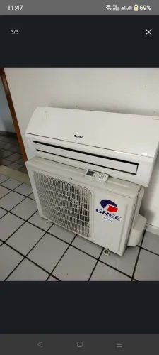 Ar condicionado Gree 12.000btus (condensadora zero)