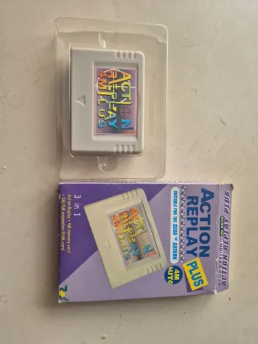 Action Replay Plus Sega seturn