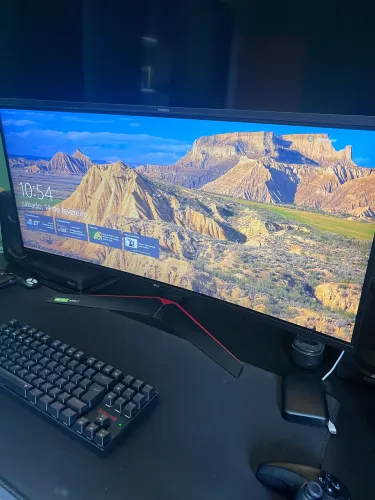 Monitor LG UltraWide Curvo, QuadHD 2K de 34?,