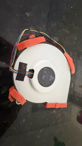 ventilador tipo blower/turbina para resfriamento de projeto