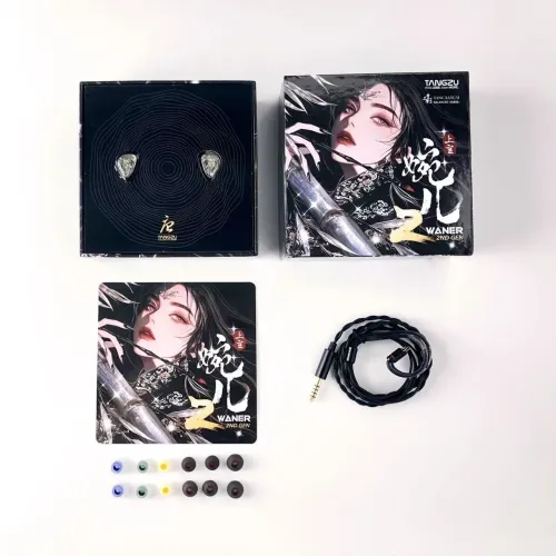 Fone IEM Tangzu Wa'ner SG II Black com MIC