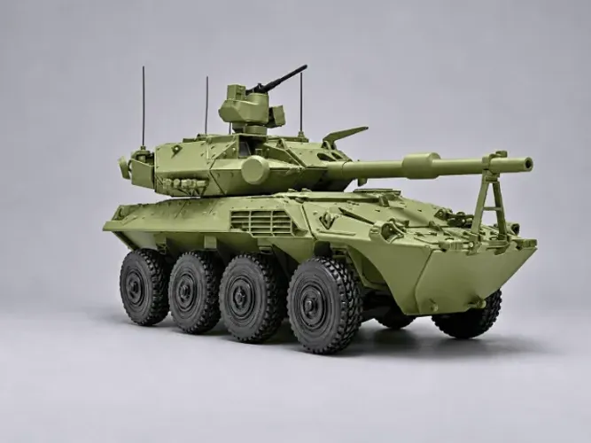 Miniatura Centauro II 1:35 Blindado Militar Exército Brasileiro
