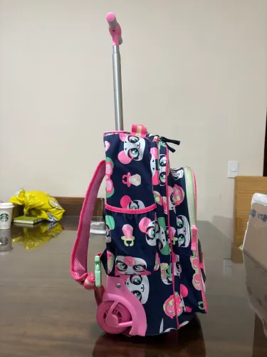 Mochila Pucket com rodinhas