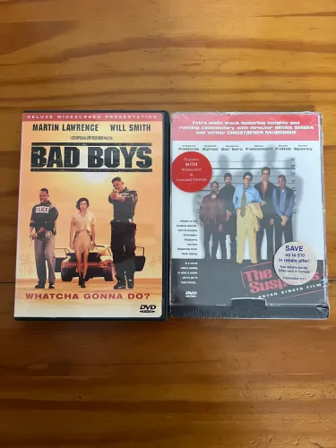 Lote DVD Bad Boys é Usual Suspect