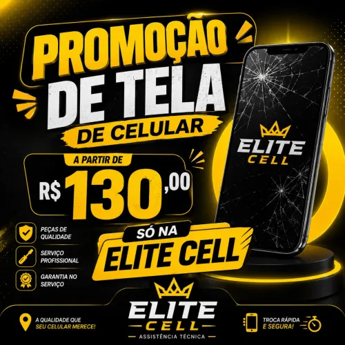 Troca de tela de celular