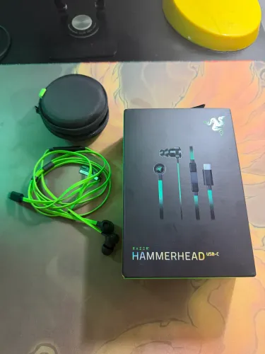 fone intra-auricular razer tipo c