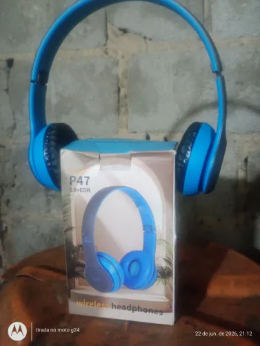 Fone de ouvido bluetooth p47