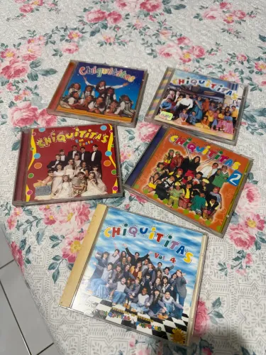 Coleção CDs Chiquititas Originais - Clássicos dos Anos 90/2000 ?