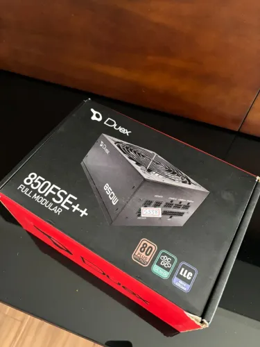 Fonte Duex DX 850FSE++ 850w 80 Plus Bronze Original Full Modular