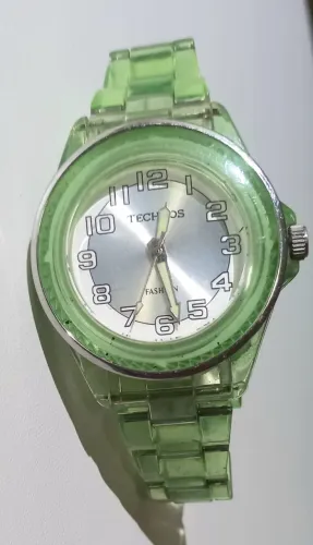 Relógio feminino Technos Verde