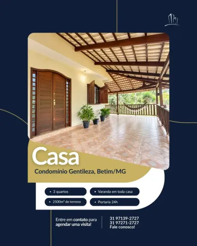 Imóvel para venda possui 400 metros quadrados com 3 quartos em Gentileza - Betim - MG